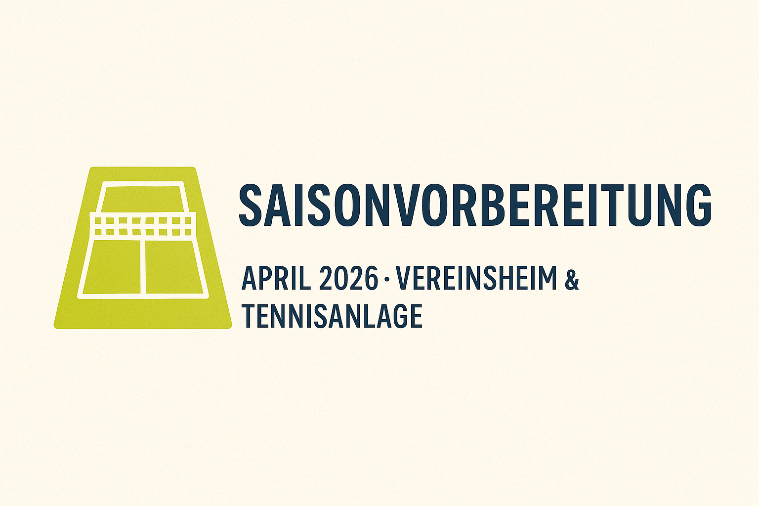 Saisonsvorbereitung